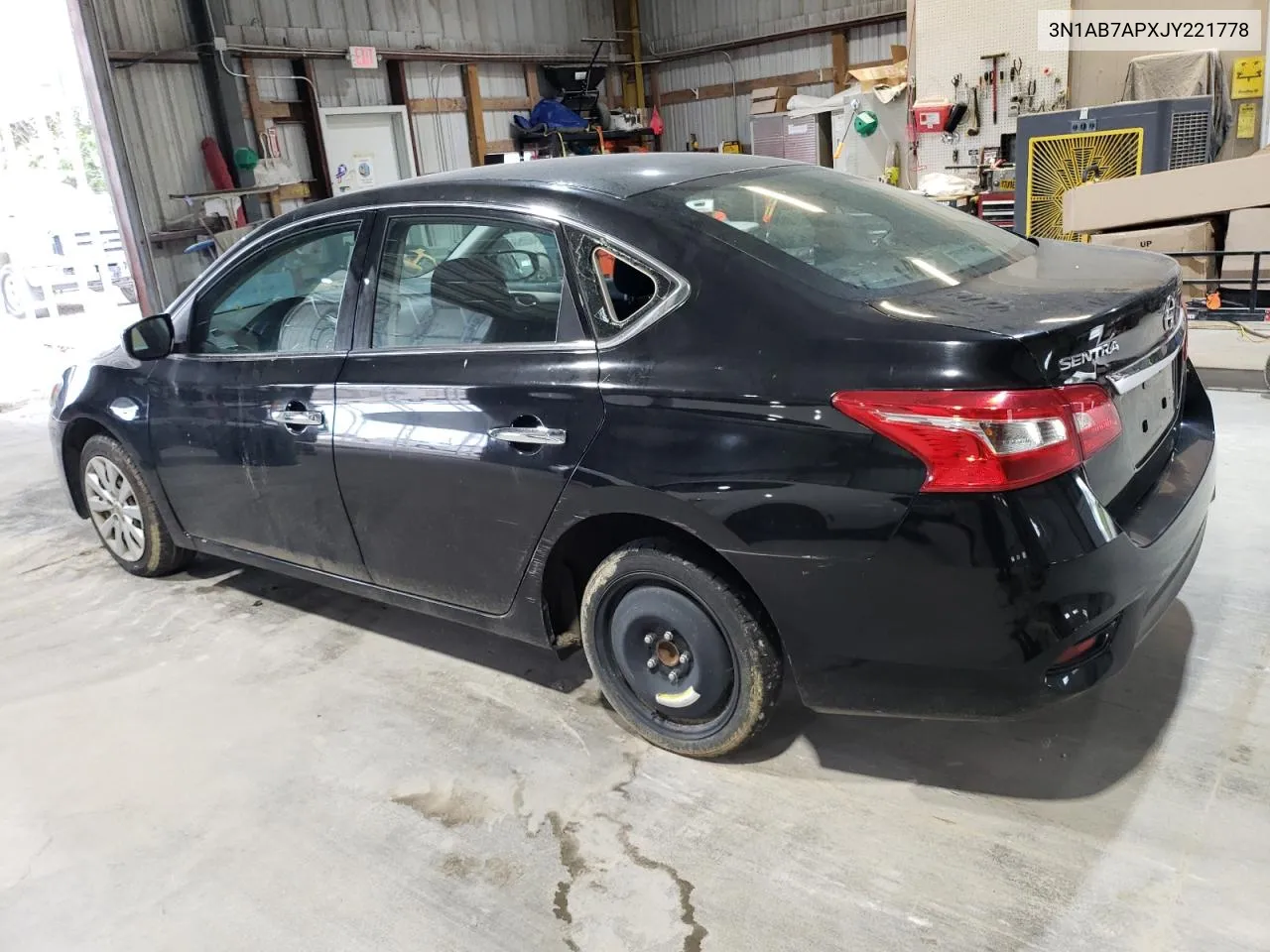 2018 Nissan Sentra S VIN: 3N1AB7APXJY221778 Lot: 73524154