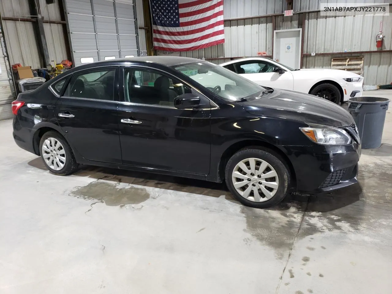 2018 Nissan Sentra S VIN: 3N1AB7APXJY221778 Lot: 73524154