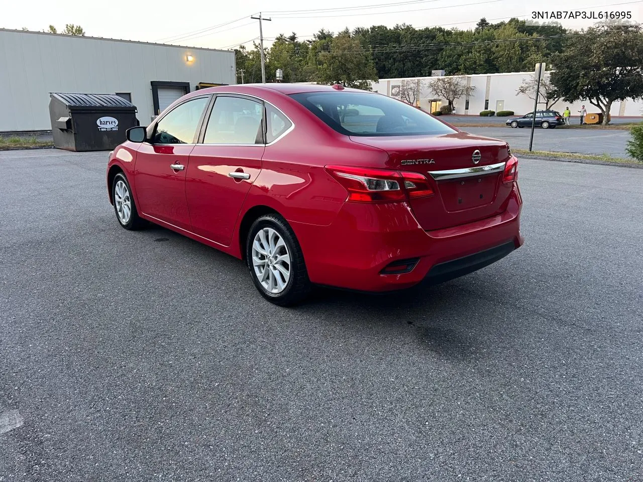 3N1AB7AP3JL616995 2018 Nissan Sentra S