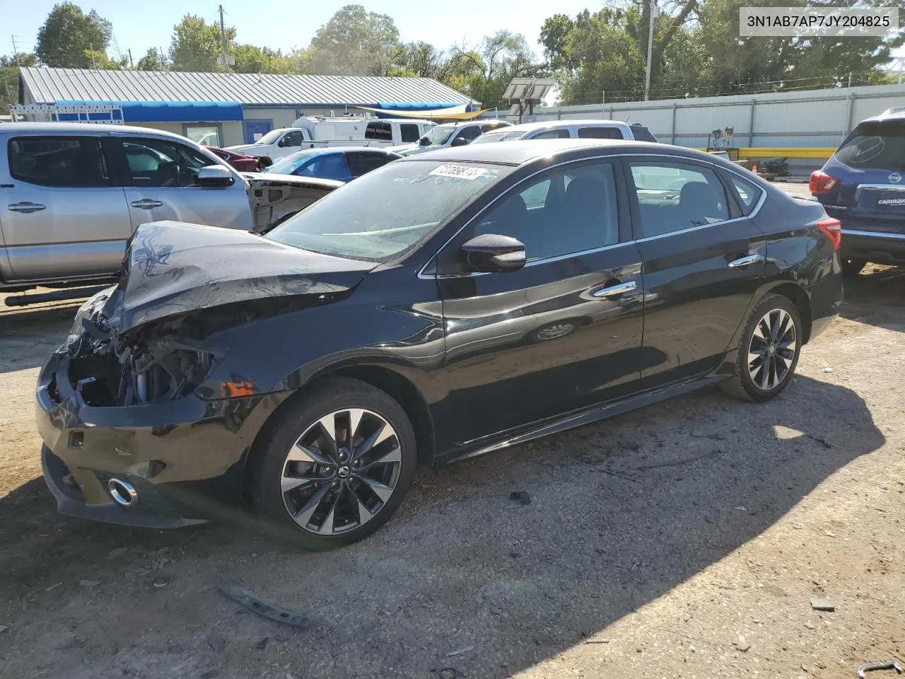 2018 Nissan Sentra S VIN: 3N1AB7AP7JY204825 Lot: 73789814