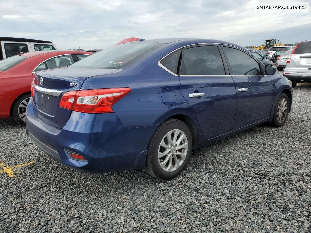 2018 Nissan Sentra S VIN: 3N1AB7APXJL619425 Lot: 73829464