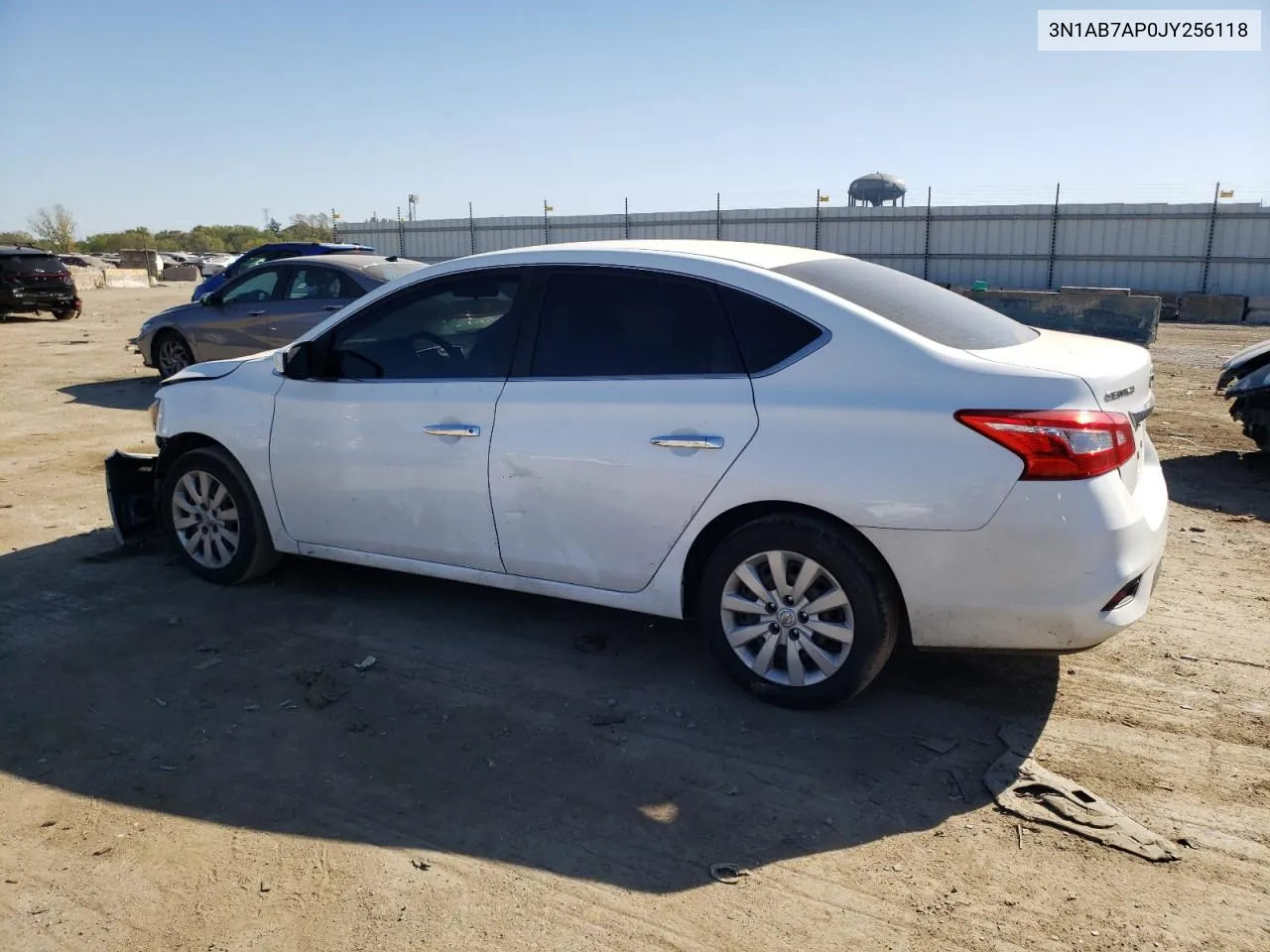 2018 Nissan Sentra S VIN: 3N1AB7AP0JY256118 Lot: 74329734