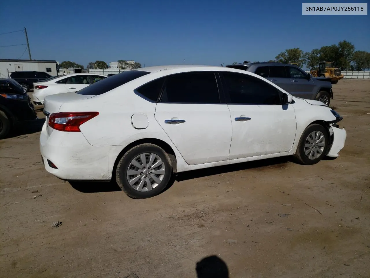 2018 Nissan Sentra S VIN: 3N1AB7AP0JY256118 Lot: 74329734