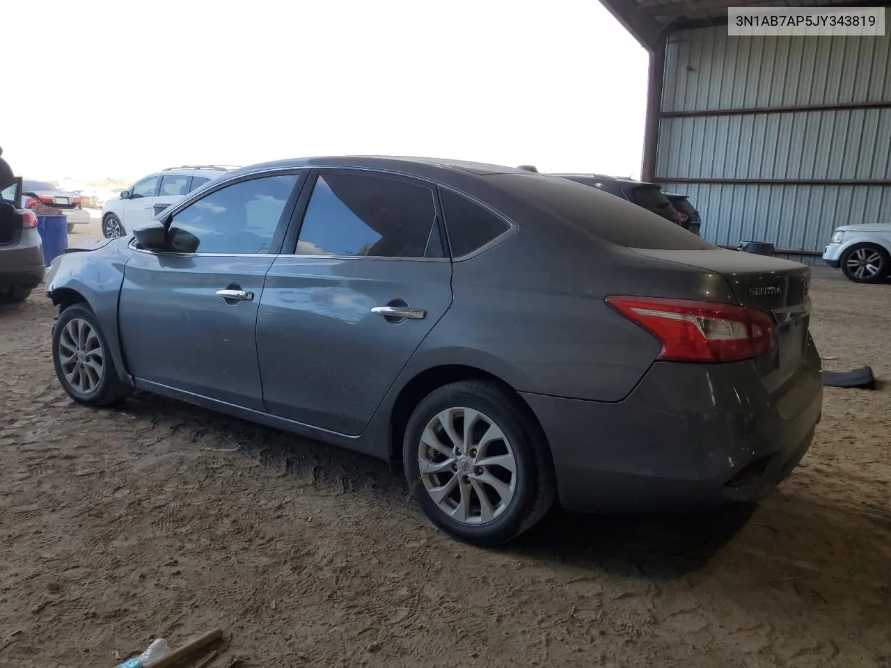 2018 Nissan Sentra S VIN: 3N1AB7AP5JY343819 Lot: 74572224