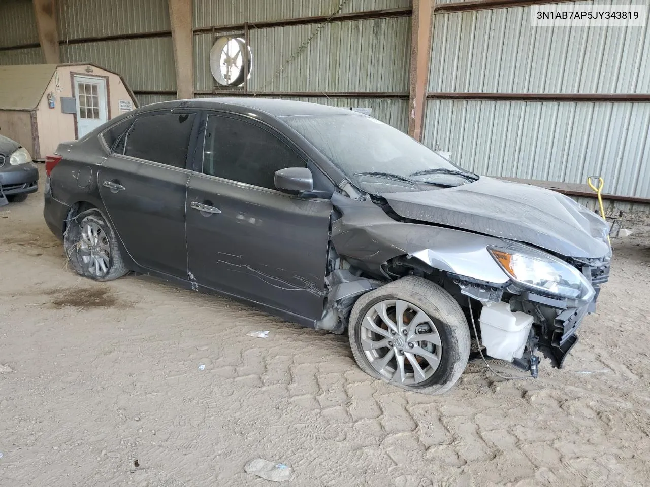 2018 Nissan Sentra S VIN: 3N1AB7AP5JY343819 Lot: 74572224