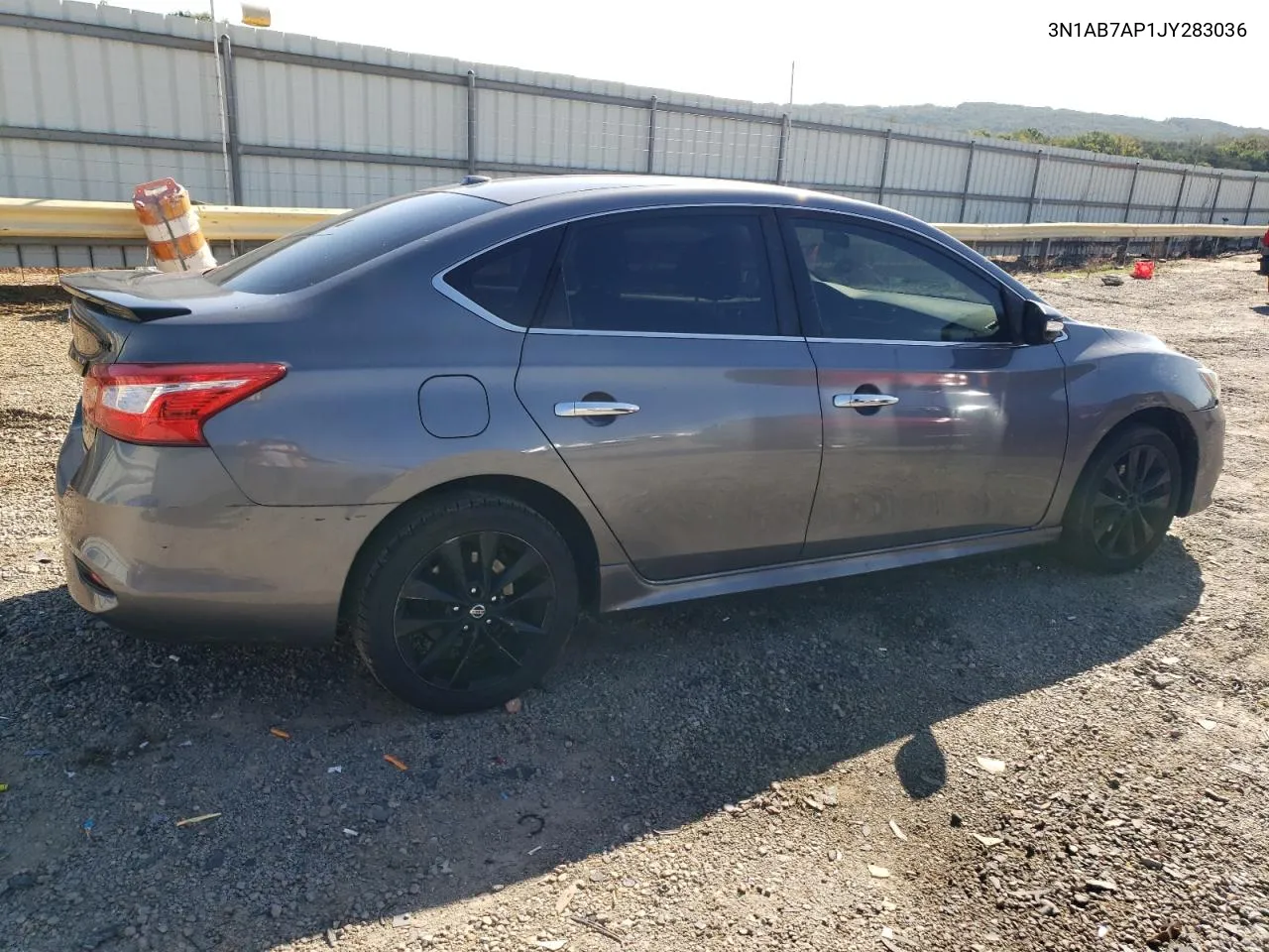 2018 Nissan Sentra S VIN: 3N1AB7AP1JY283036 Lot: 74737554