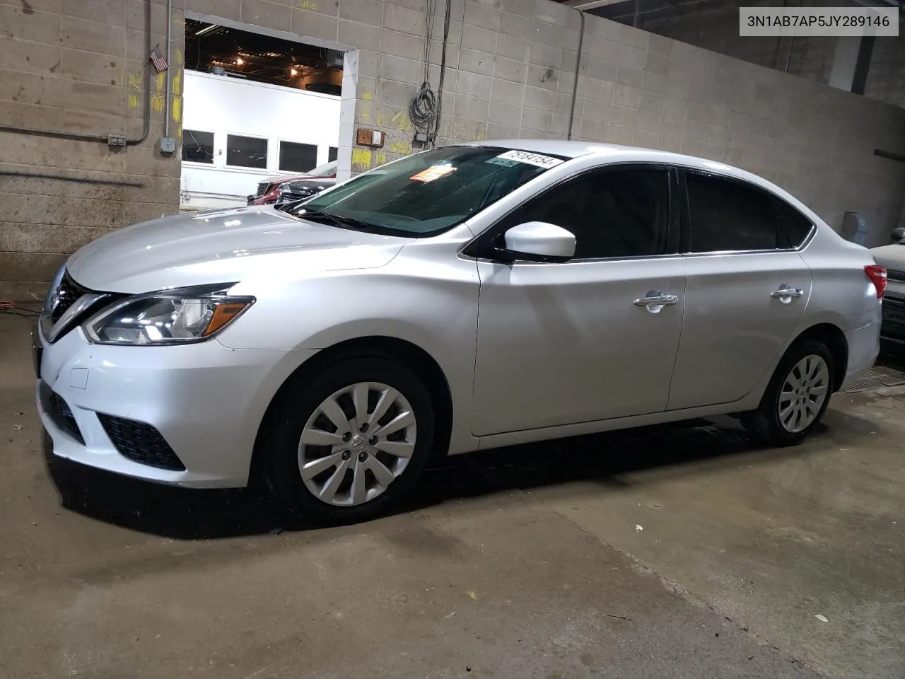 2018 Nissan Sentra S VIN: 3N1AB7AP5JY289146 Lot: 75184154