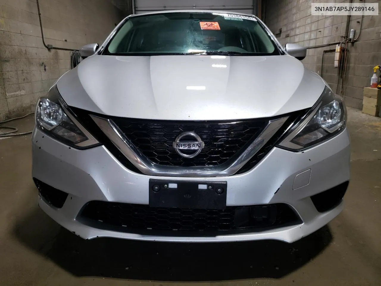 2018 Nissan Sentra S VIN: 3N1AB7AP5JY289146 Lot: 75184154