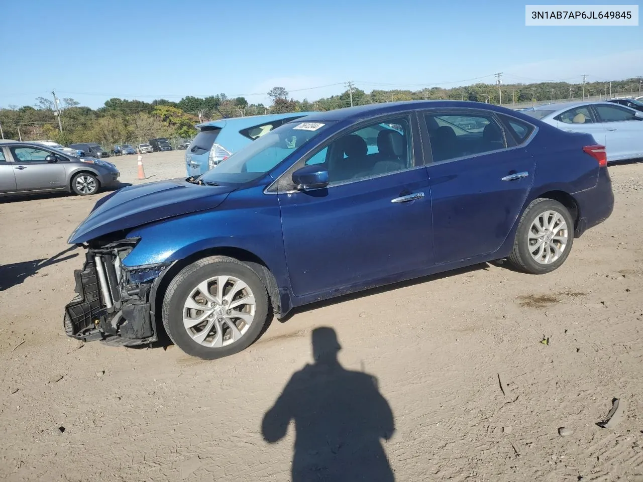 3N1AB7AP6JL649845 2018 Nissan Sentra S