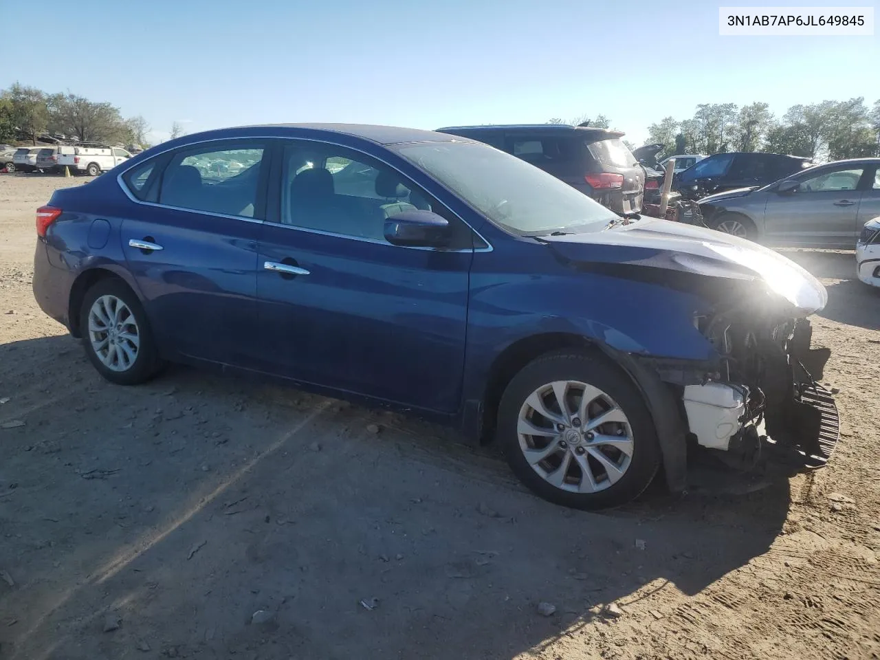 3N1AB7AP6JL649845 2018 Nissan Sentra S