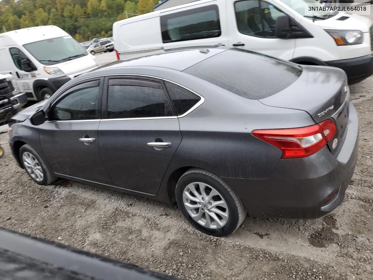 2018 Nissan Sentra S VIN: 3N1AB7AP2JL664018 Lot: 75677894