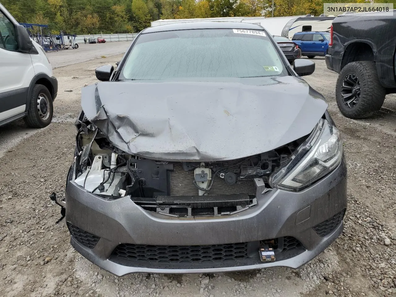 3N1AB7AP2JL664018 2018 Nissan Sentra S