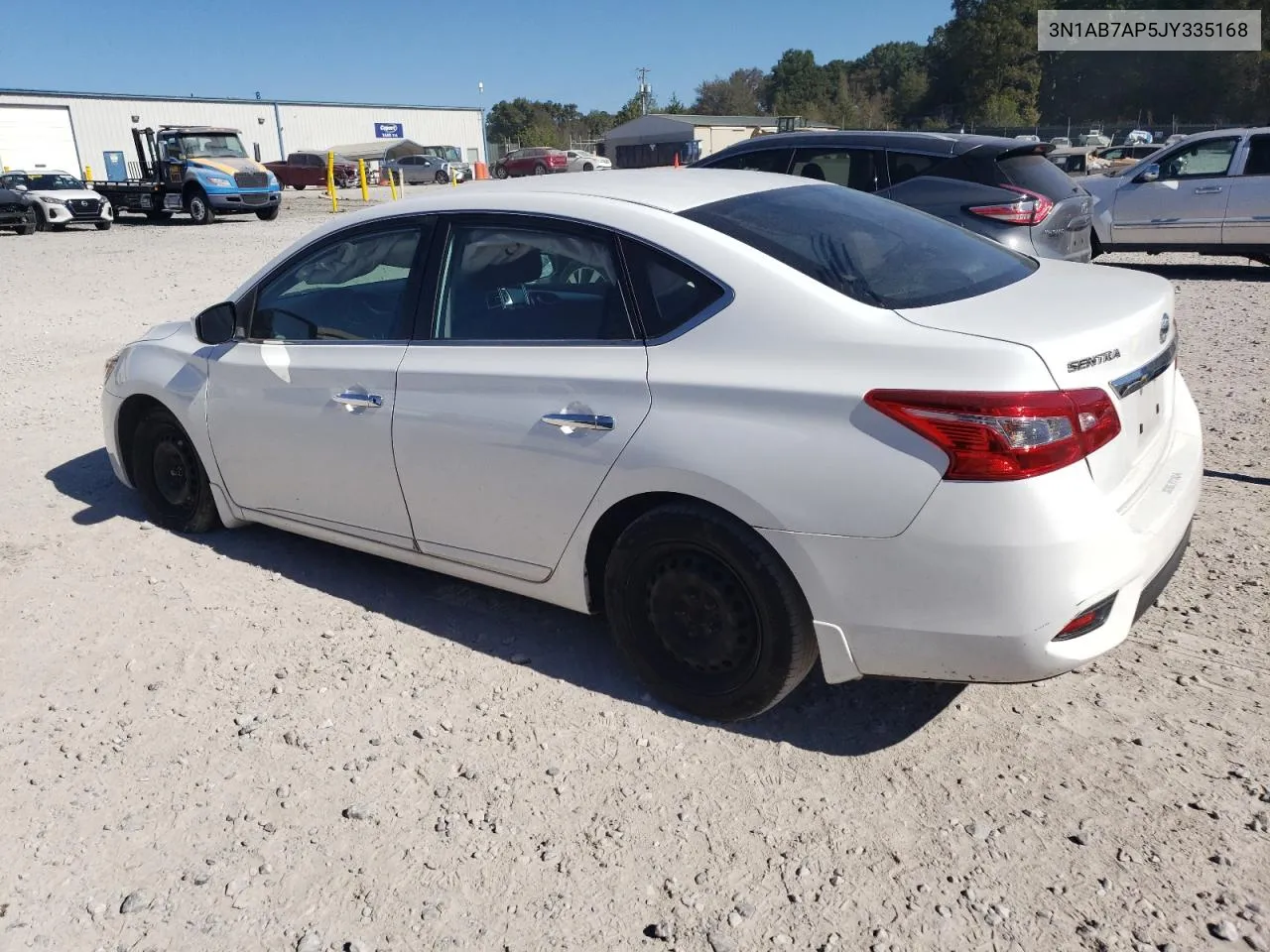 2018 Nissan Sentra S VIN: 3N1AB7AP5JY335168 Lot: 75815884