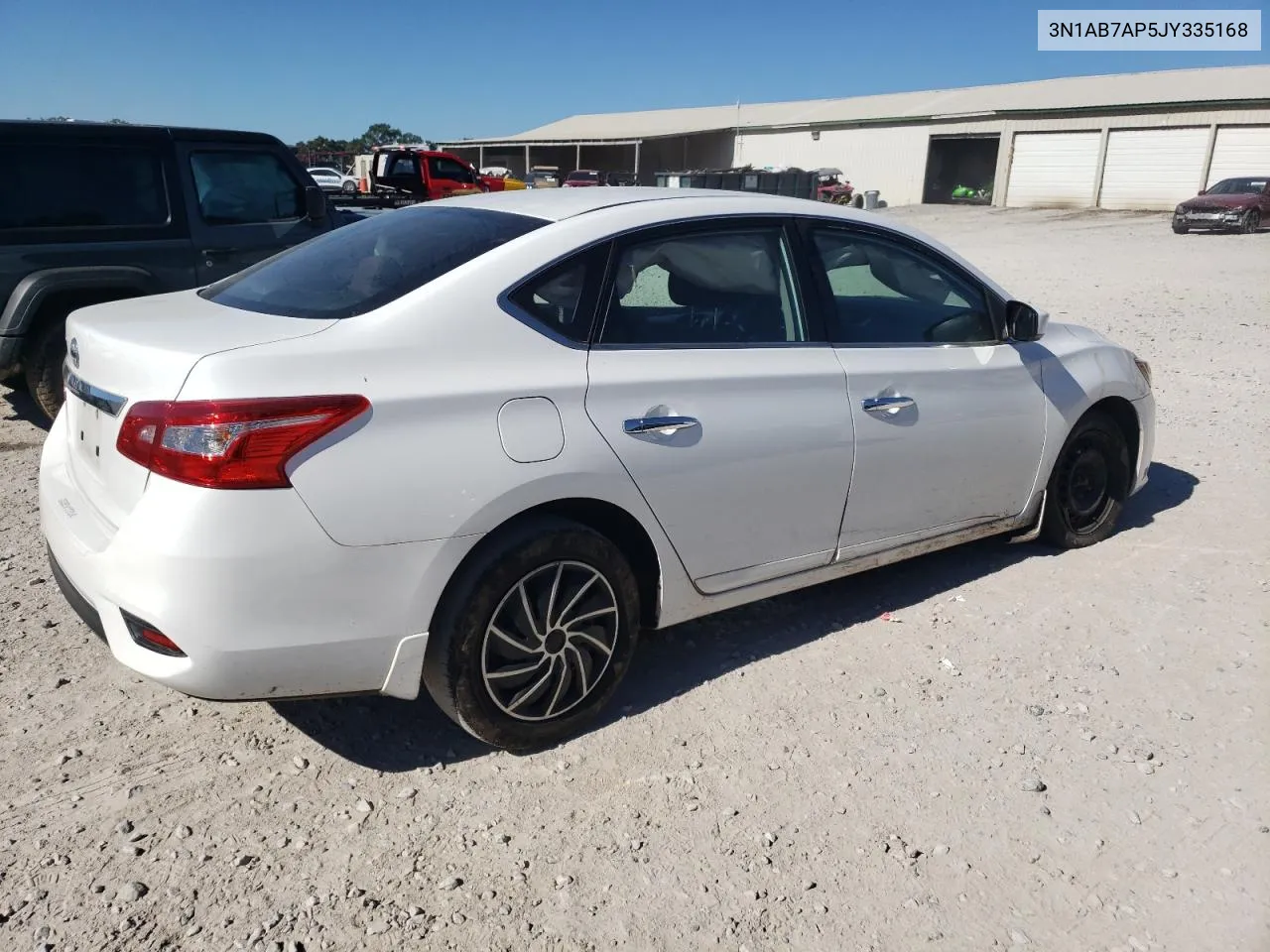 2018 Nissan Sentra S VIN: 3N1AB7AP5JY335168 Lot: 75815884