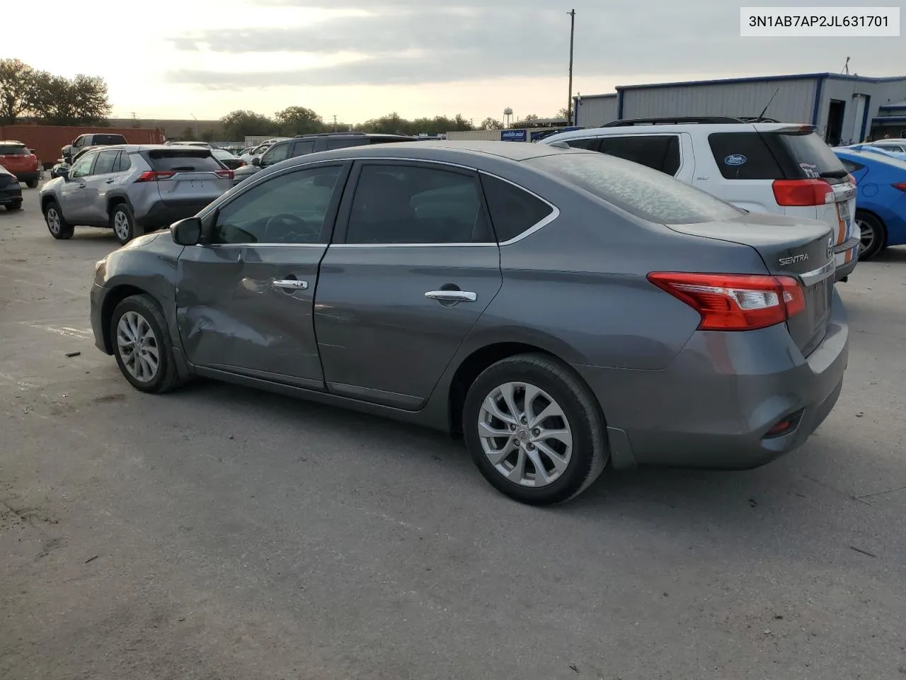 2018 Nissan Sentra S VIN: 3N1AB7AP2JL631701 Lot: 75857074