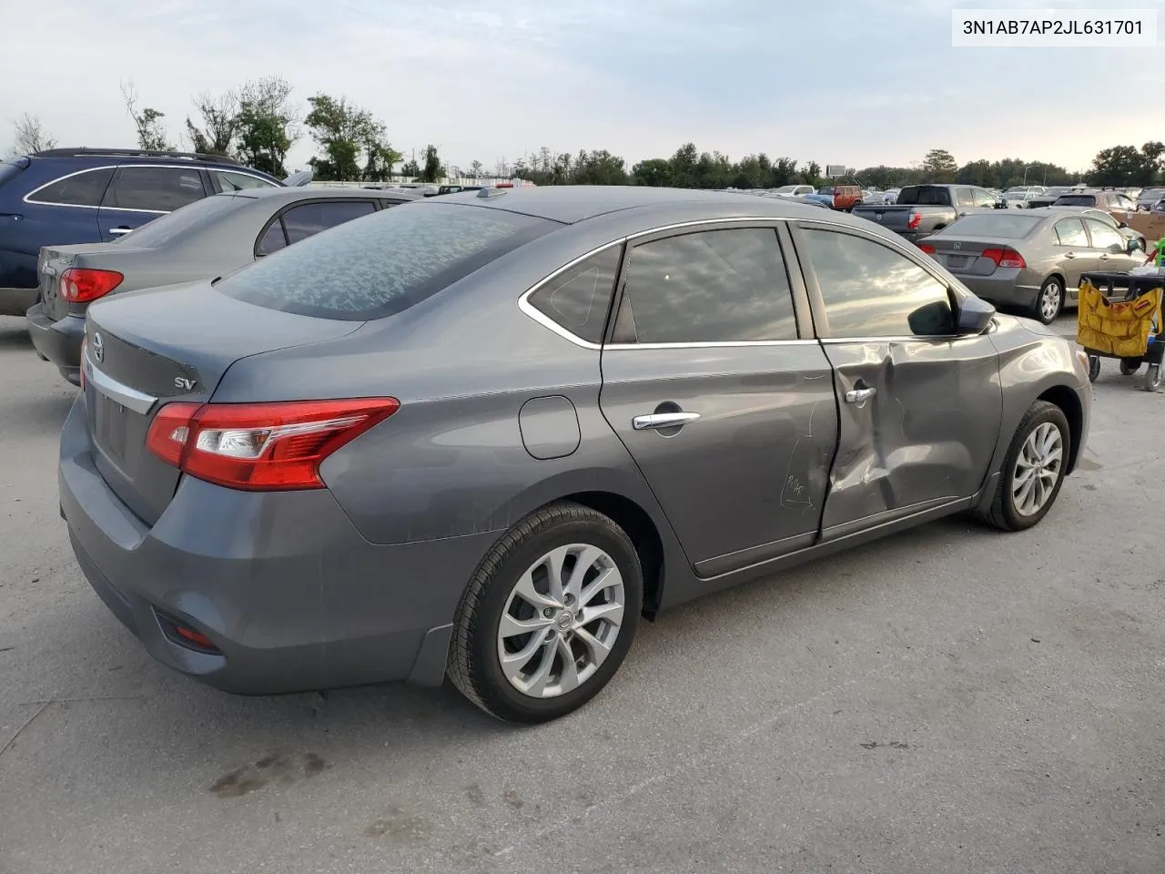 3N1AB7AP2JL631701 2018 Nissan Sentra S