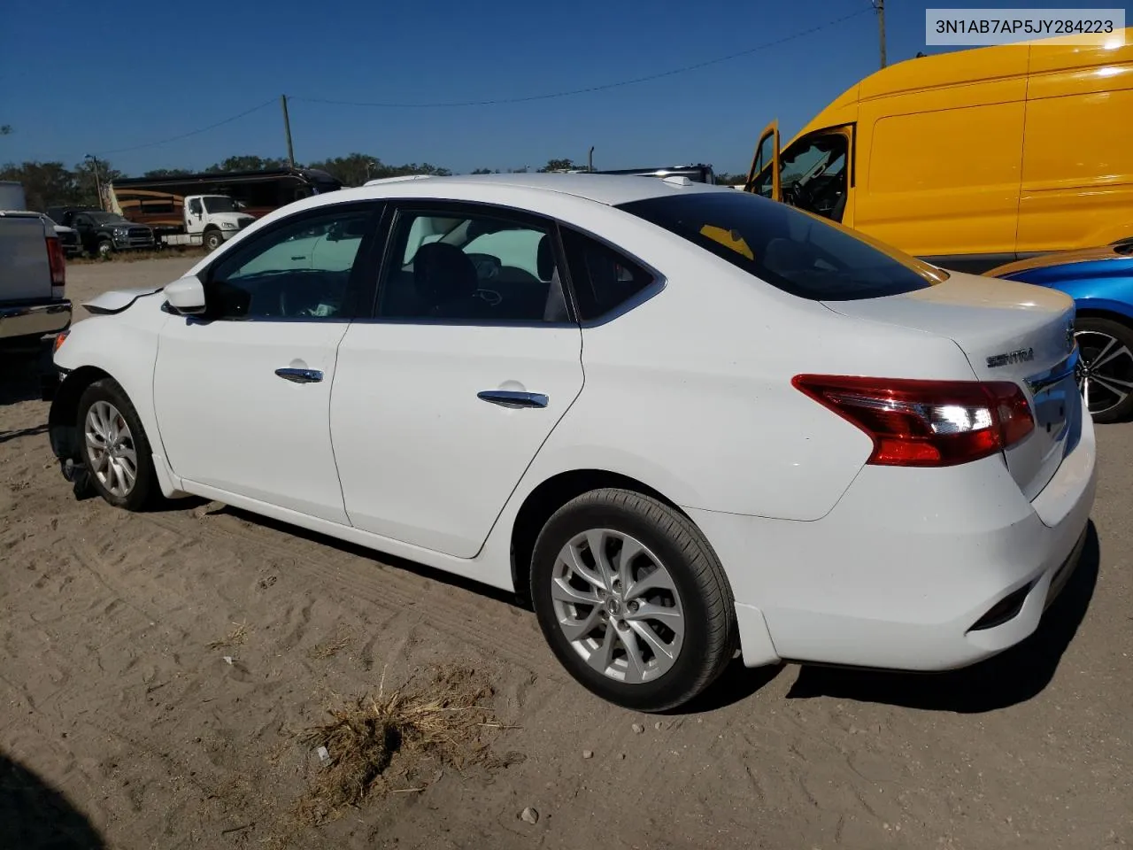 2018 Nissan Sentra S VIN: 3N1AB7AP5JY284223 Lot: 76973074