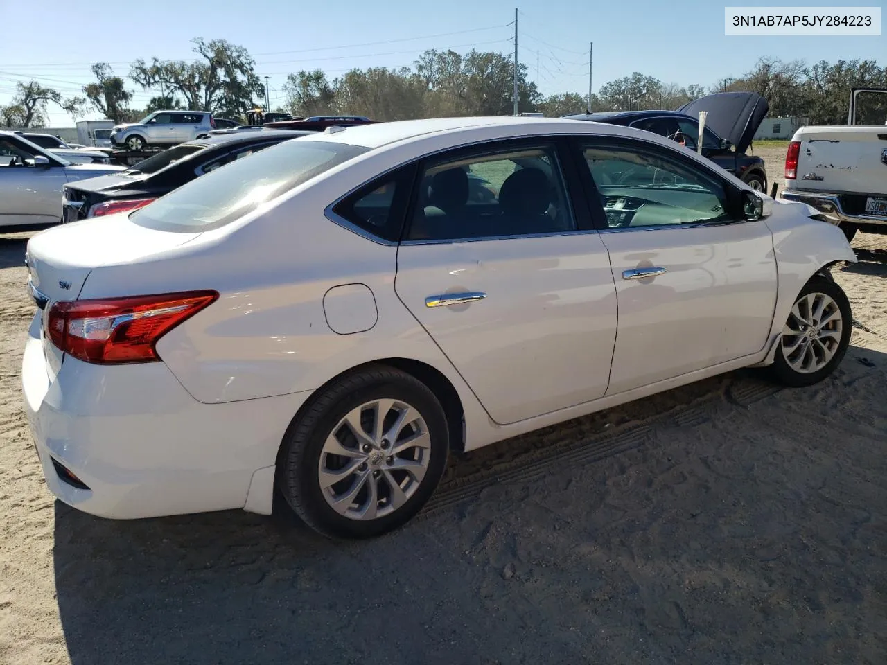 2018 Nissan Sentra S VIN: 3N1AB7AP5JY284223 Lot: 76973074