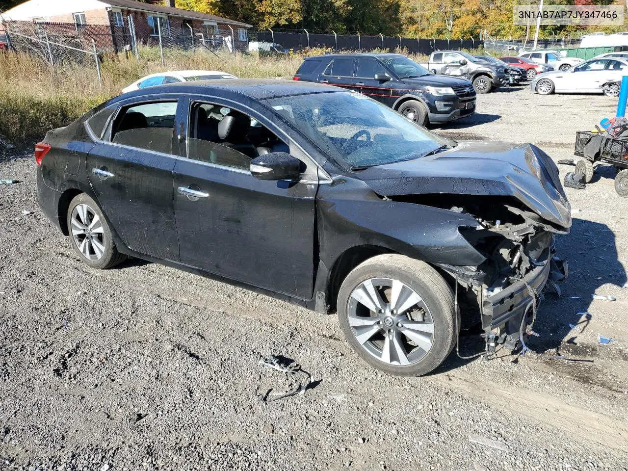 2018 Nissan Sentra S VIN: 3N1AB7AP7JY347466 Lot: 76996064