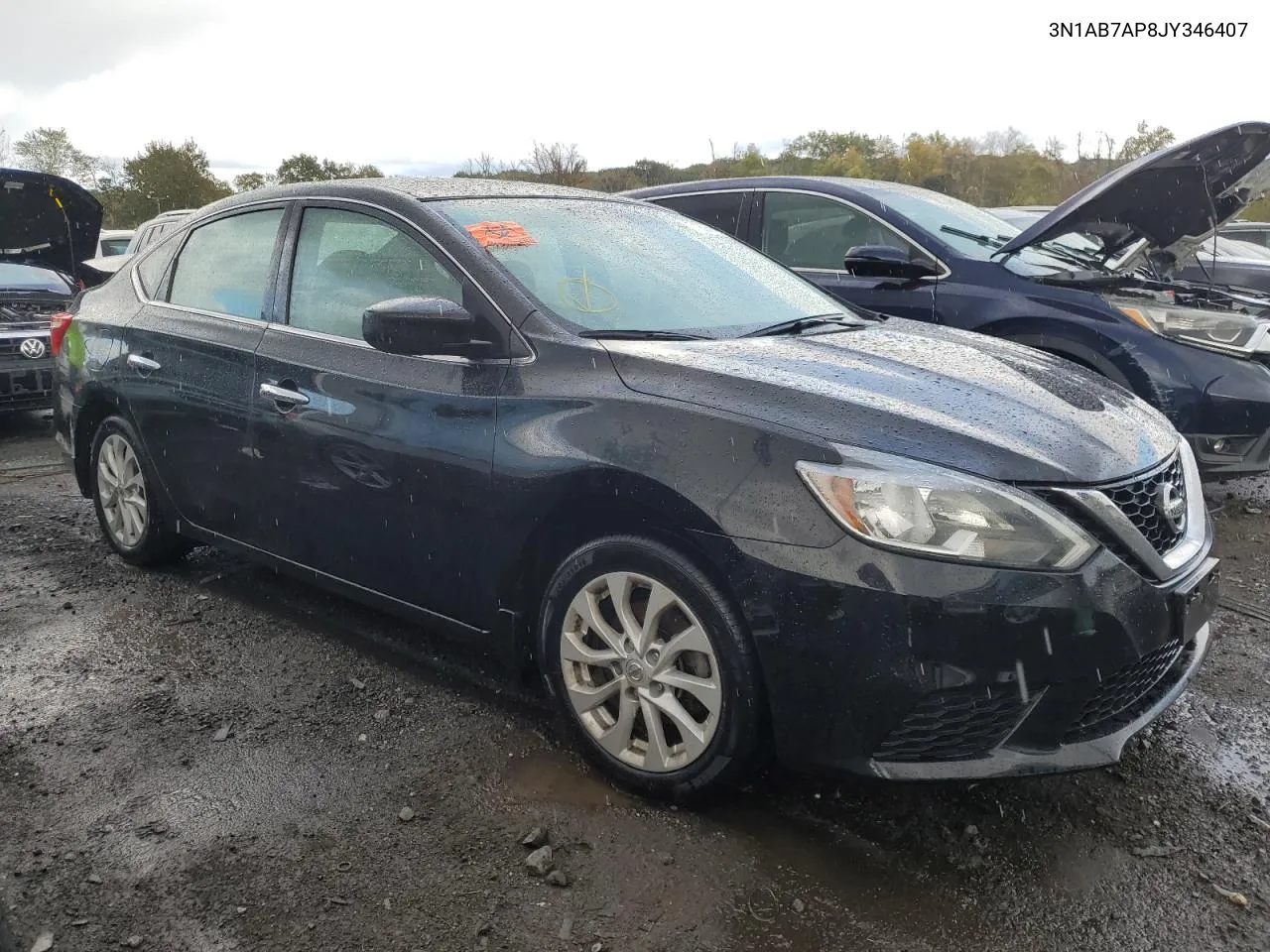 3N1AB7AP8JY346407 2018 Nissan Sentra S