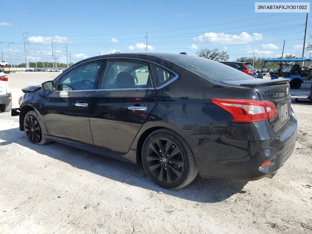 2018 Nissan Sentra S VIN: 3N1AB7APXJY301002 Lot: 77331844