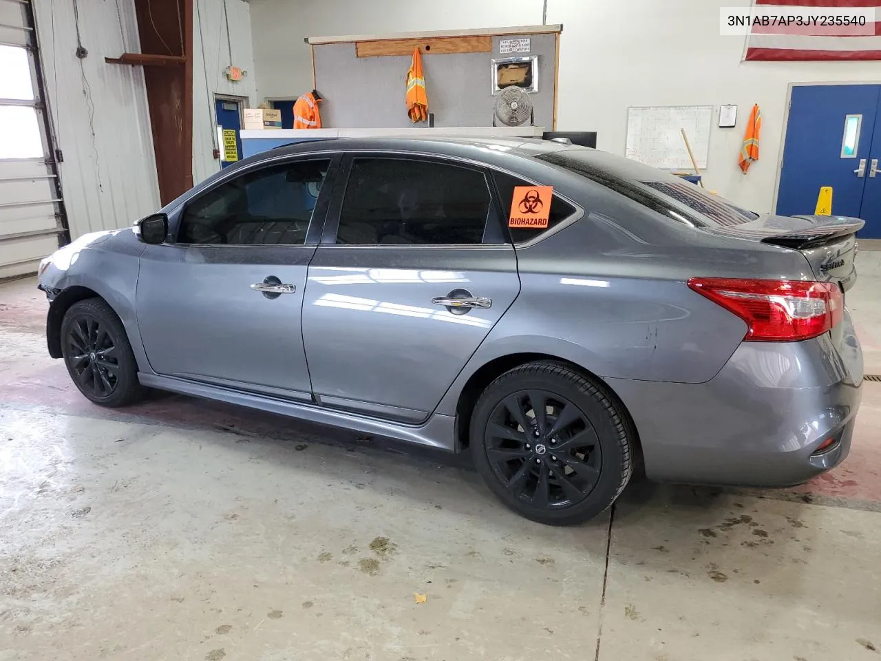 2018 Nissan Sentra S VIN: 3N1AB7AP3JY235540 Lot: 77736824