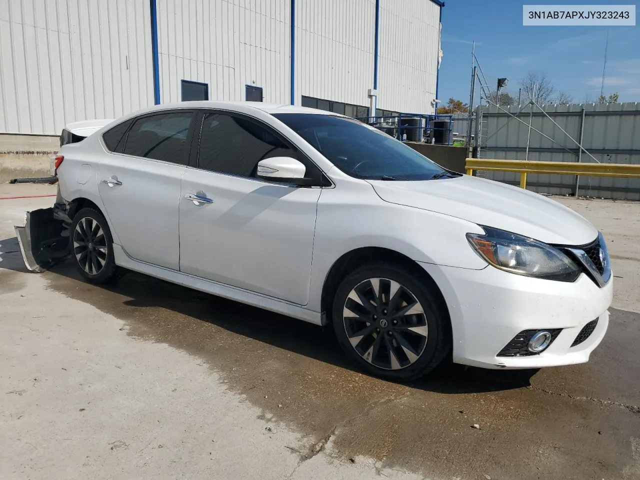 2018 Nissan Sentra S VIN: 3N1AB7APXJY323243 Lot: 78017884