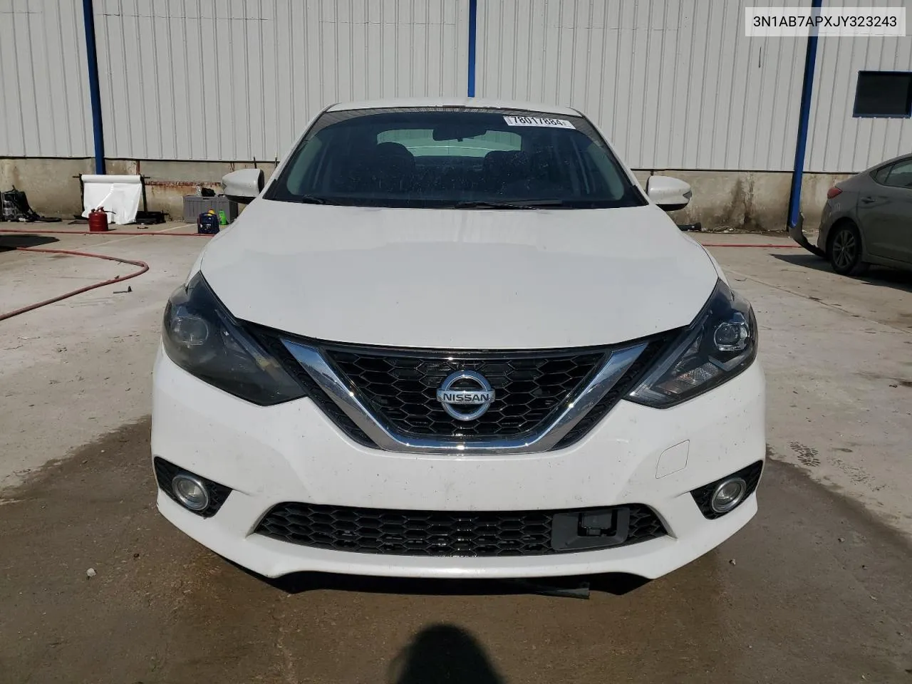 2018 Nissan Sentra S VIN: 3N1AB7APXJY323243 Lot: 78017884