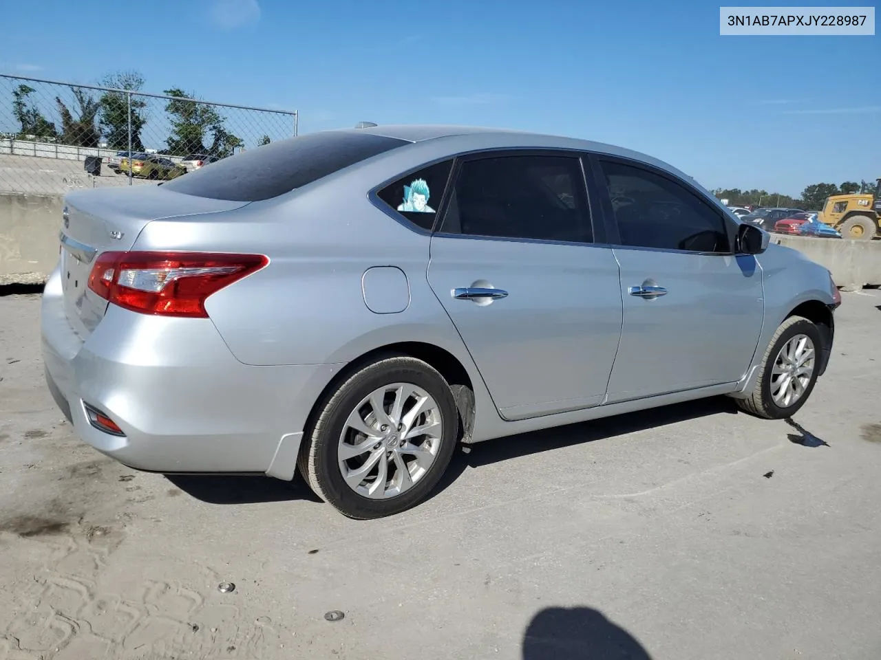 2018 Nissan Sentra S VIN: 3N1AB7APXJY228987 Lot: 78125574