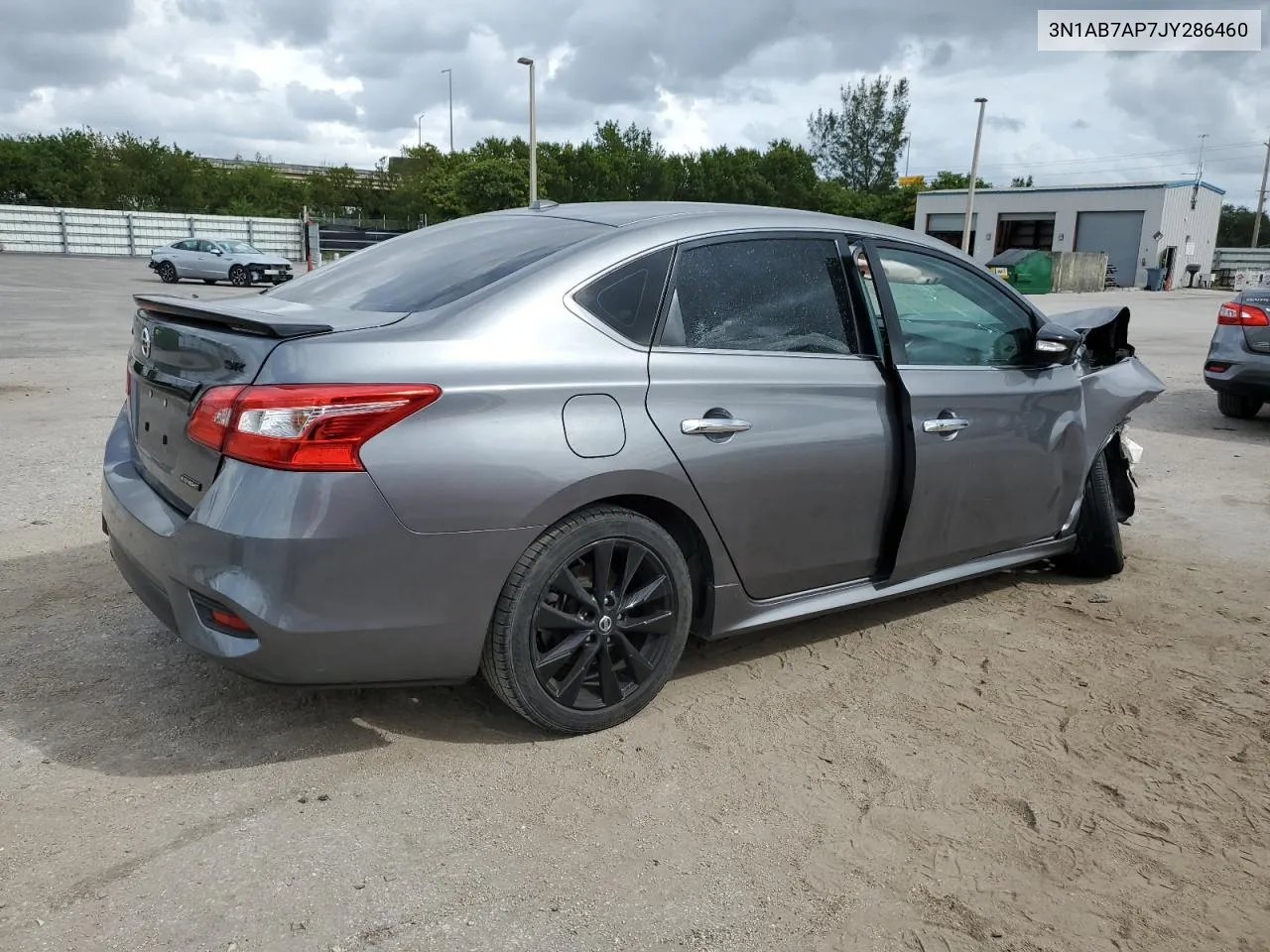 2018 Nissan Sentra S VIN: 3N1AB7AP7JY286460 Lot: 78151824