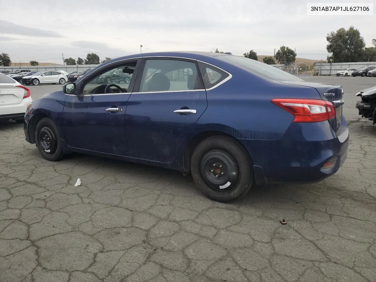 2018 Nissan Sentra S VIN: 3N1AB7AP1JL627106 Lot: 78612954