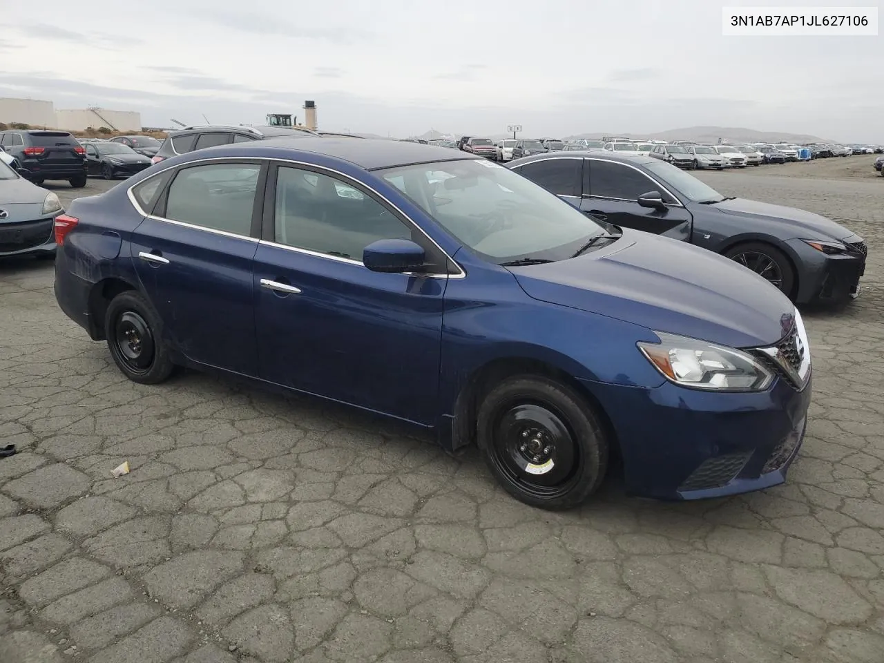 2018 Nissan Sentra S VIN: 3N1AB7AP1JL627106 Lot: 78612954