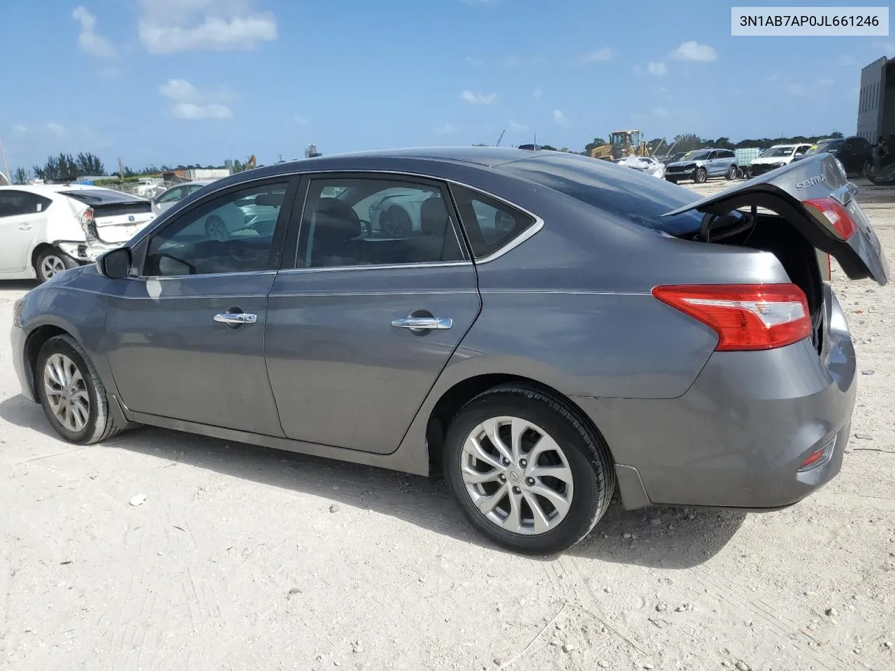 2018 Nissan Sentra S VIN: 3N1AB7AP0JL661246 Lot: 78615114