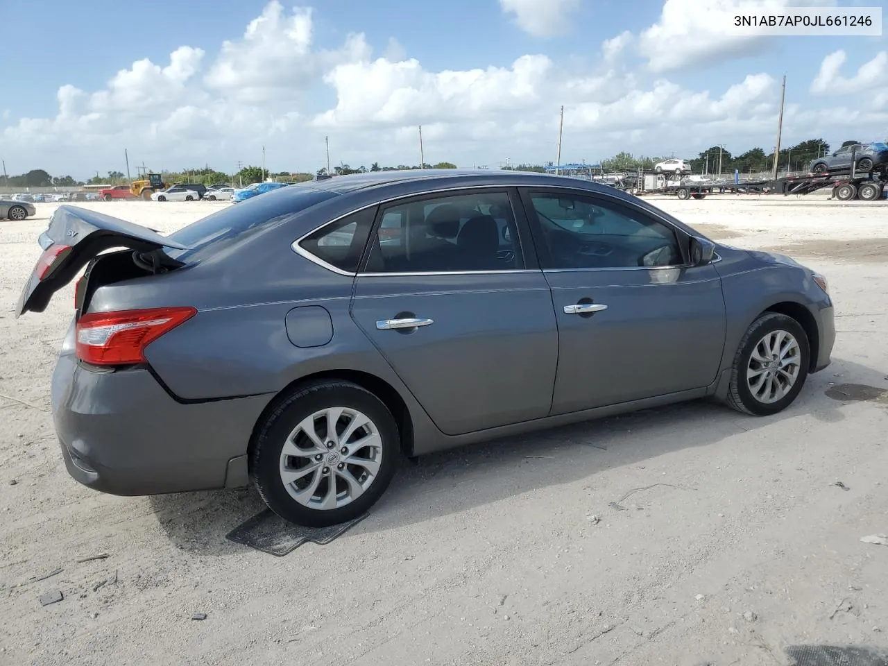 2018 Nissan Sentra S VIN: 3N1AB7AP0JL661246 Lot: 78615114