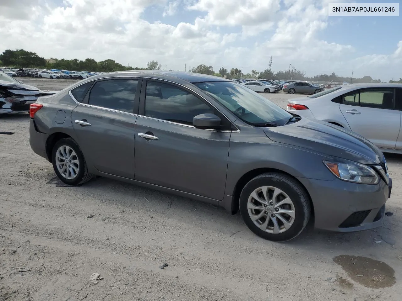 2018 Nissan Sentra S VIN: 3N1AB7AP0JL661246 Lot: 78615114