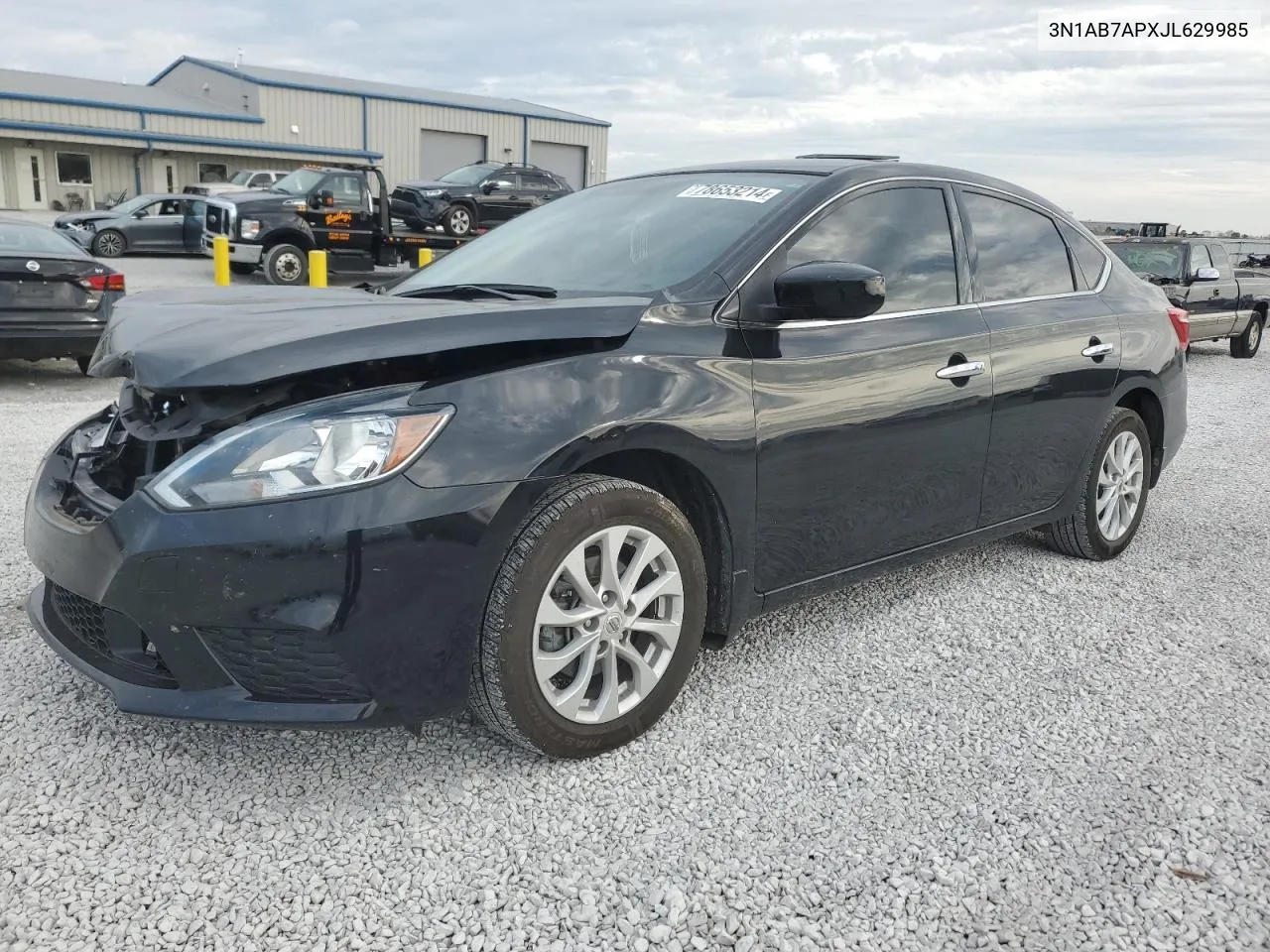 2018 Nissan Sentra S VIN: 3N1AB7APXJL629985 Lot: 78653214