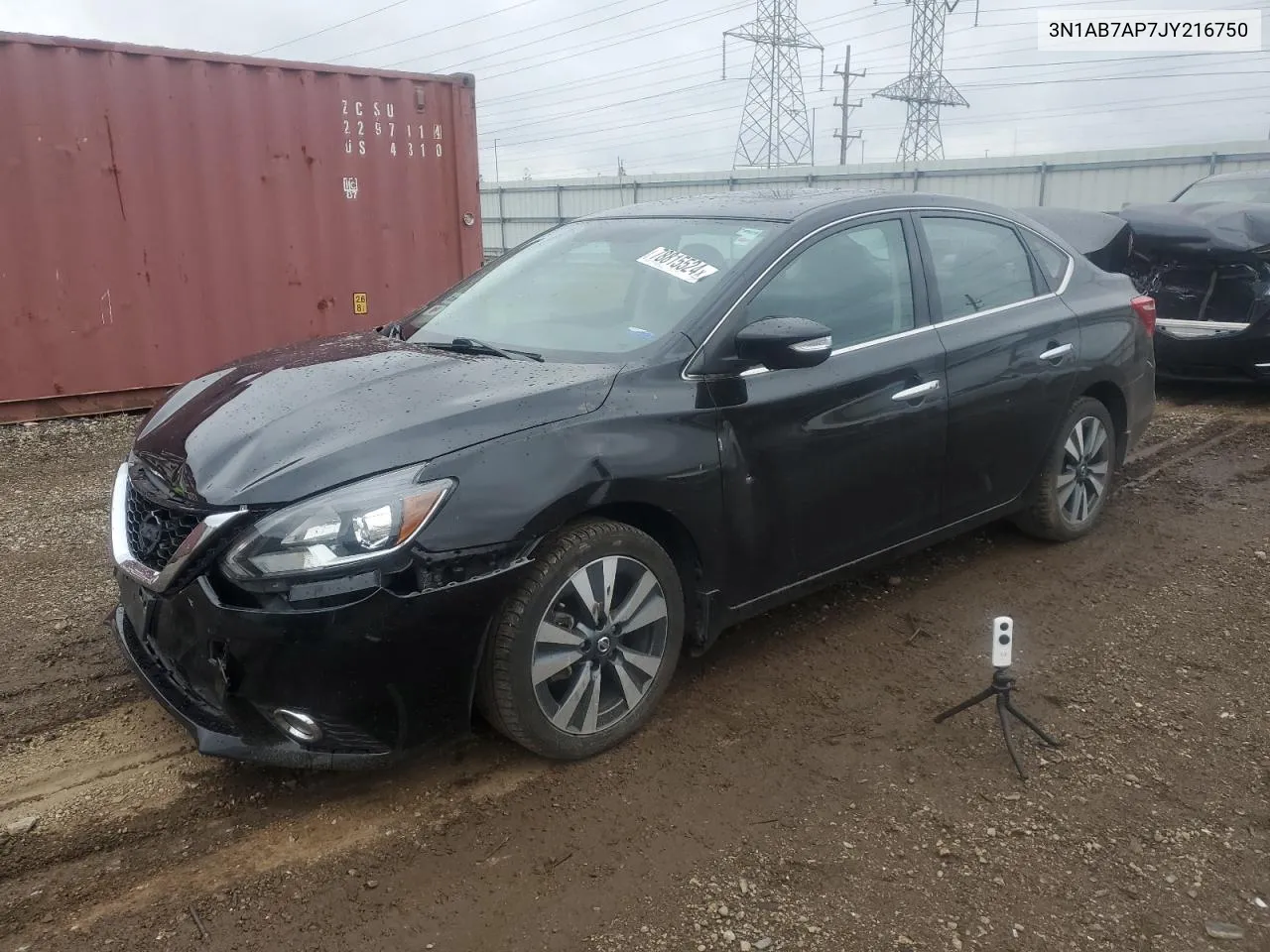 2018 Nissan Sentra S VIN: 3N1AB7AP7JY216750 Lot: 78815524