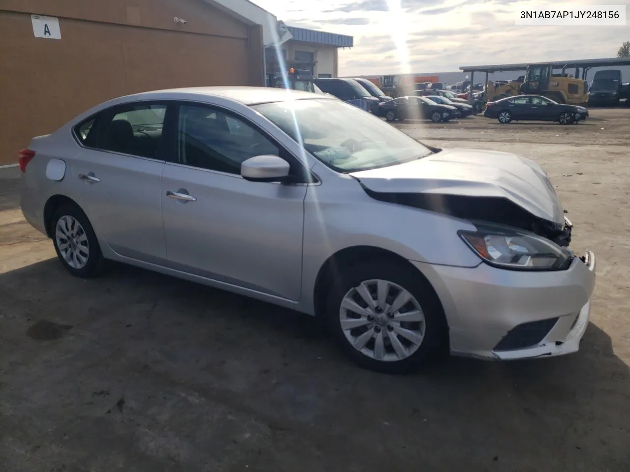 2018 Nissan Sentra S VIN: 3N1AB7AP1JY248156 Lot: 78922594