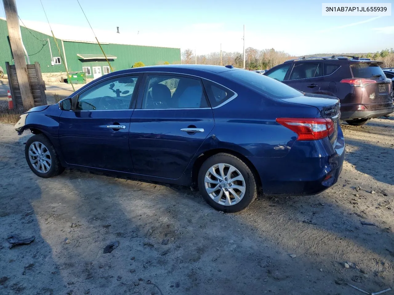 2018 Nissan Sentra S VIN: 3N1AB7AP1JL655939 Lot: 79629044