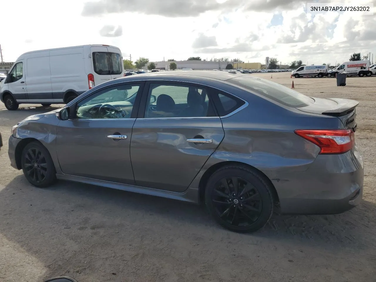 2018 Nissan Sentra S VIN: 3N1AB7AP2JY263202 Lot: 80249284