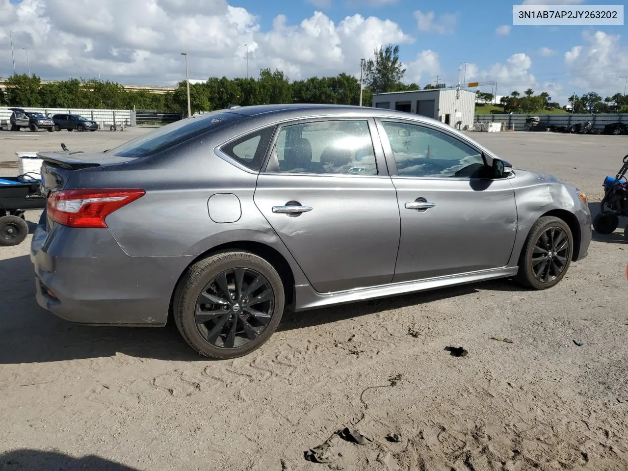 2018 Nissan Sentra S VIN: 3N1AB7AP2JY263202 Lot: 80249284