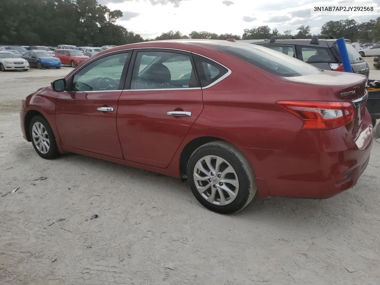 2018 Nissan Sentra S VIN: 3N1AB7AP2JY292568 Lot: 80267864