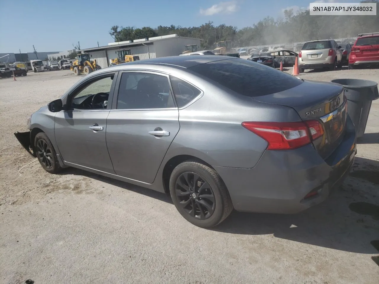 2018 Nissan Sentra S VIN: 3N1AB7AP1JY348032 Lot: 80413924