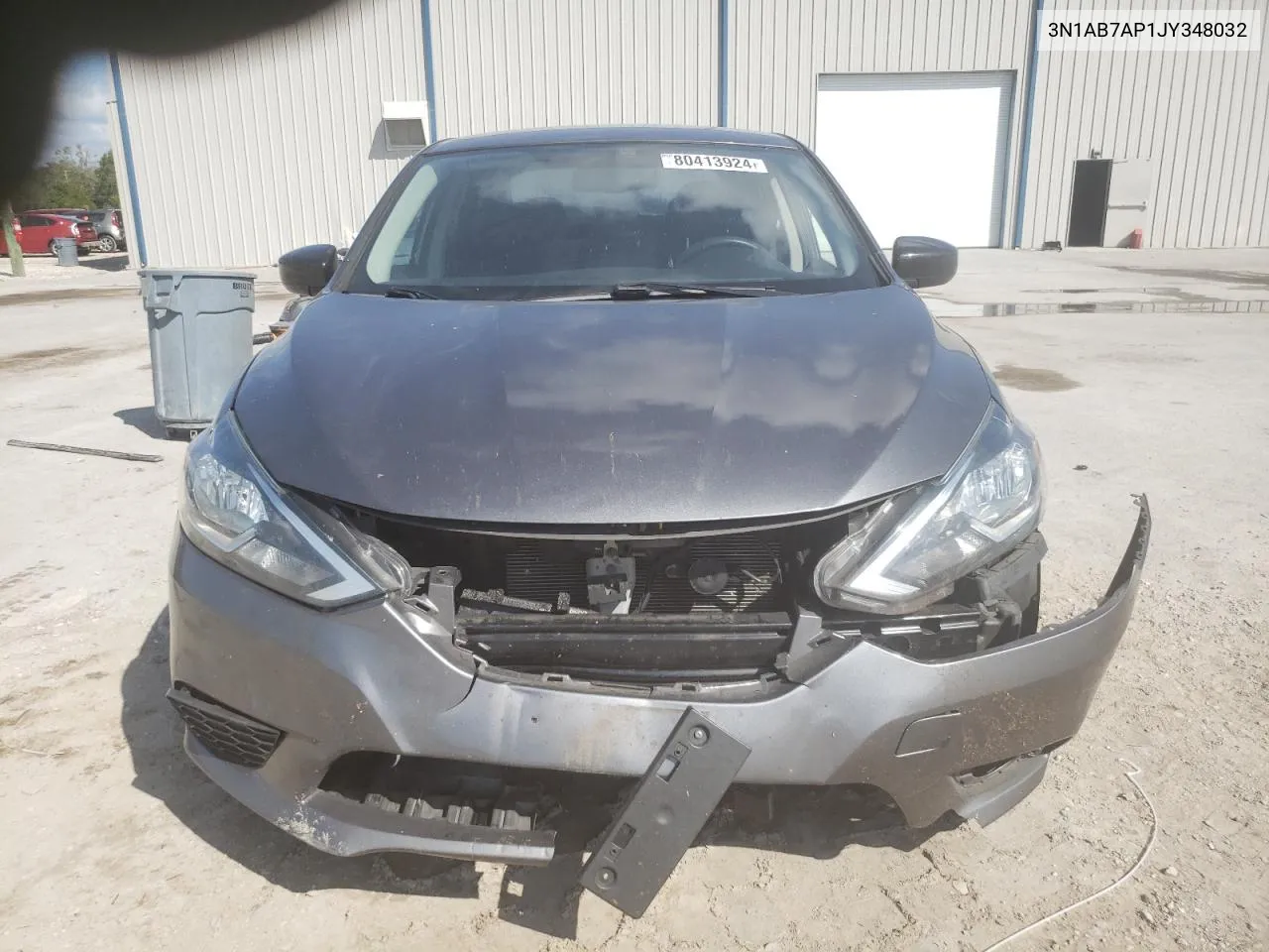 2018 Nissan Sentra S VIN: 3N1AB7AP1JY348032 Lot: 80413924