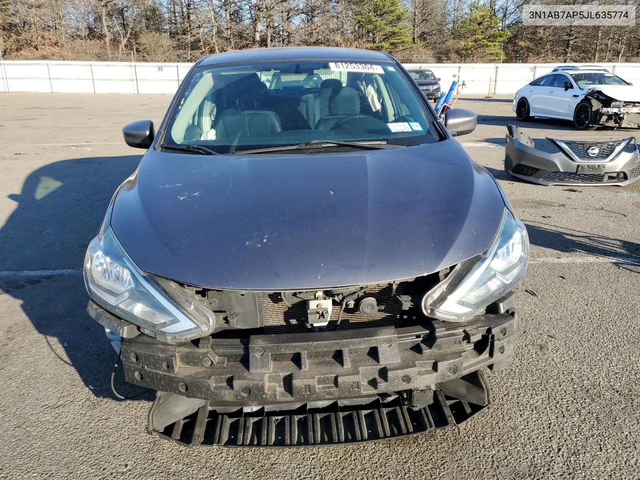 3N1AB7AP5JL635774 2018 Nissan Sentra S