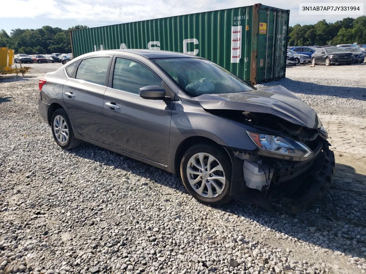 2018 Nissan Sentra S VIN: 3N1AB7AP7JY331994 Lot: 81339544