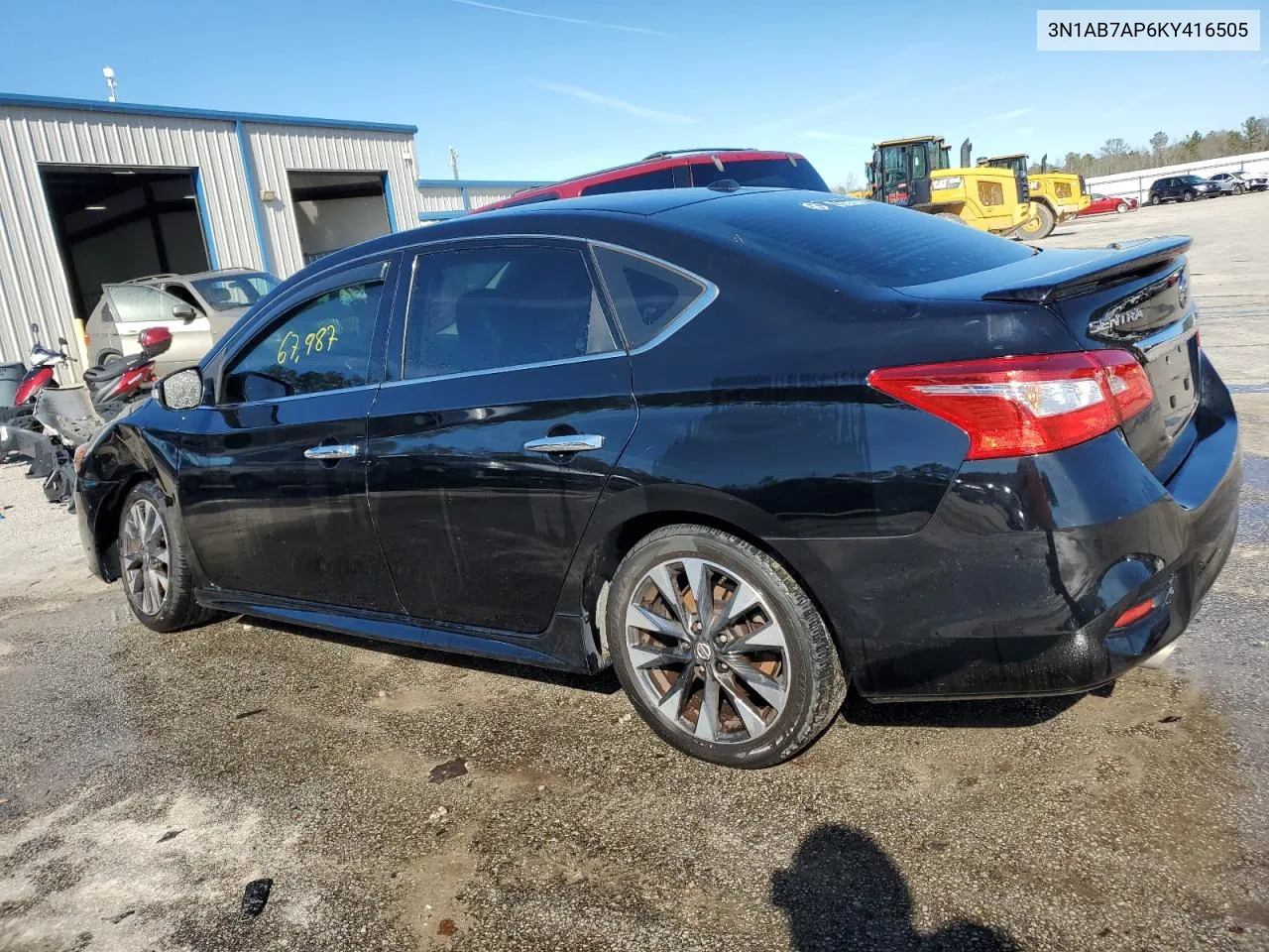 3N1AB7AP6KY416505 2019 Nissan Sentra S