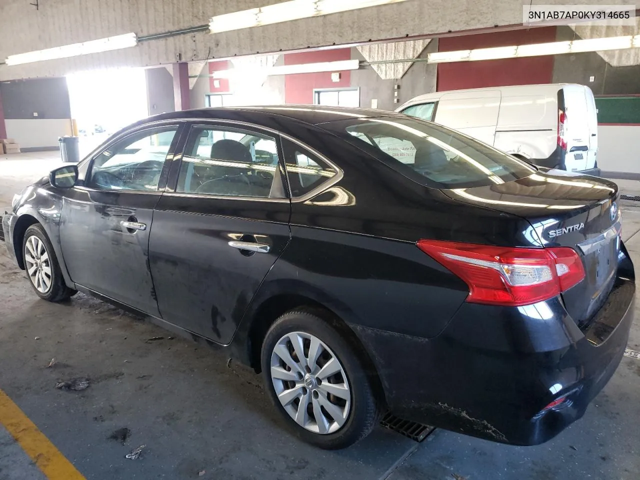 3N1AB7AP0KY314665 2019 Nissan Sentra S