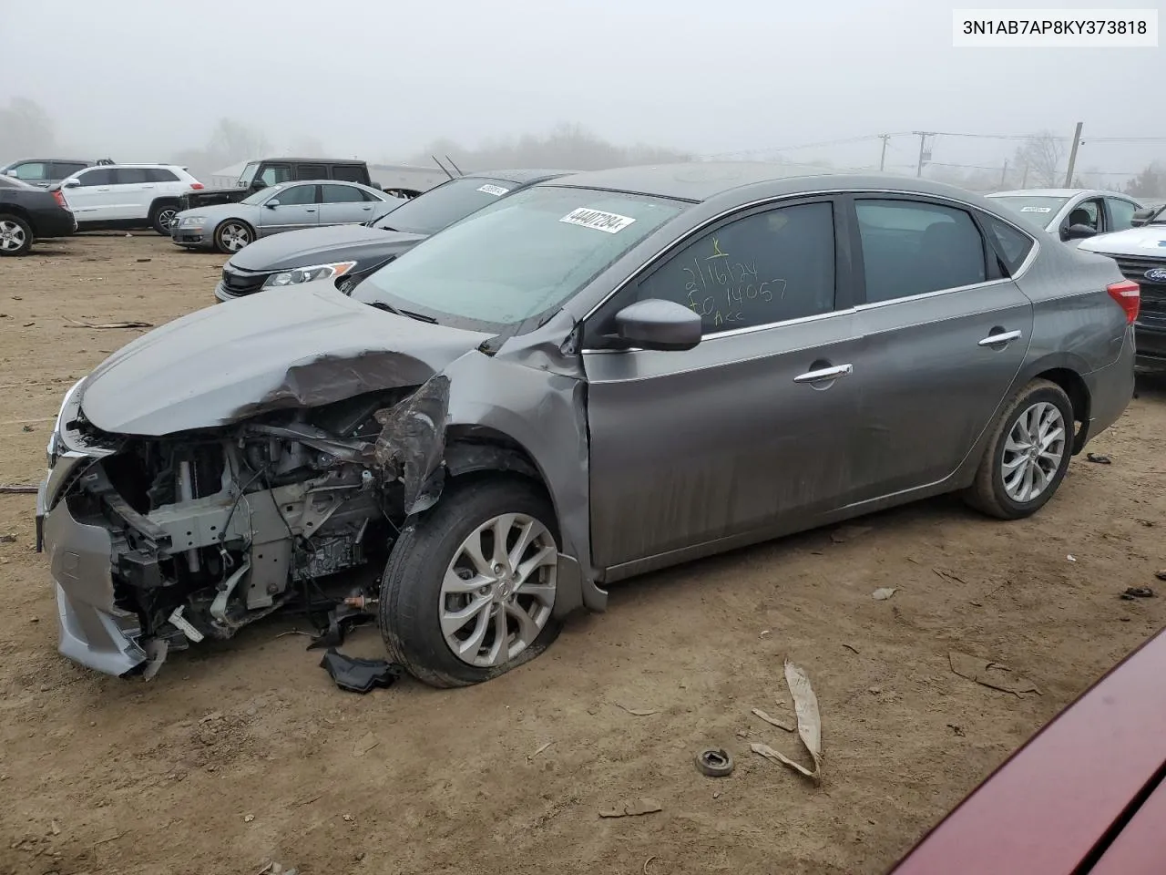 3N1AB7AP8KY373818 2019 Nissan Sentra S