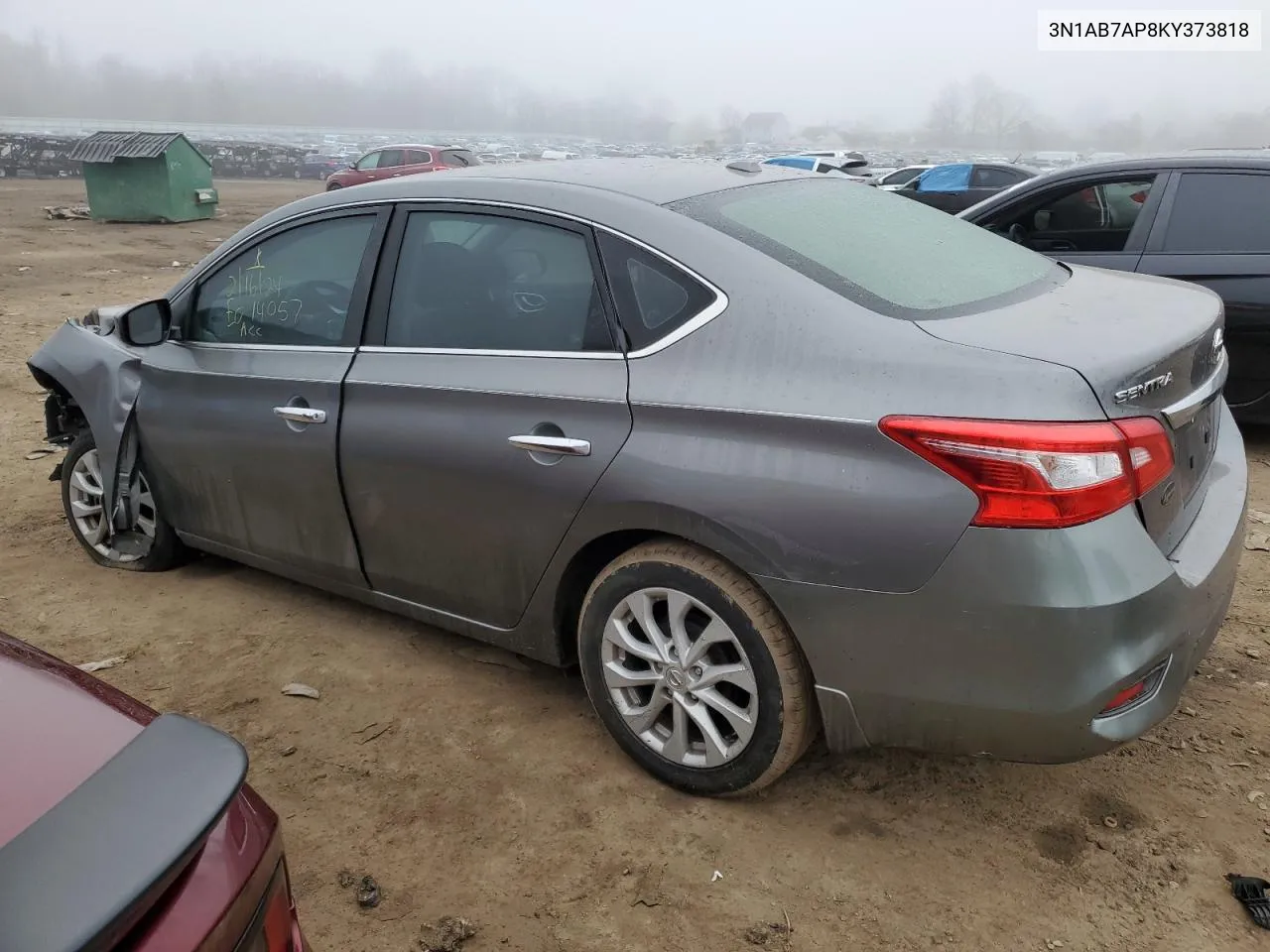 2019 Nissan Sentra S VIN: 3N1AB7AP8KY373818 Lot: 44407284